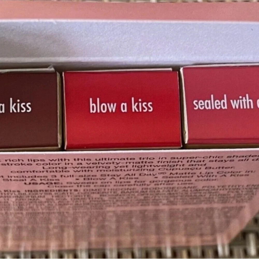 Stila Lasting Kisses Lip Color Trio